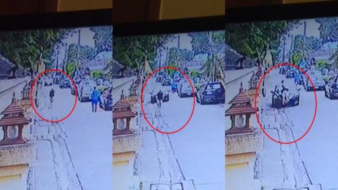 เก๋งดำพุ่งใส่-ไม่เบรก ชนตัวลอย
