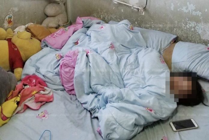 สภาพศพน้องเมย์หลังถูกก่อเหตุ