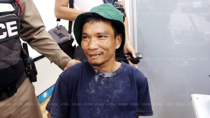 โฉมหน้าคนร้ายที่ก่อเหตุวิ่งราวลอตเตอรี่