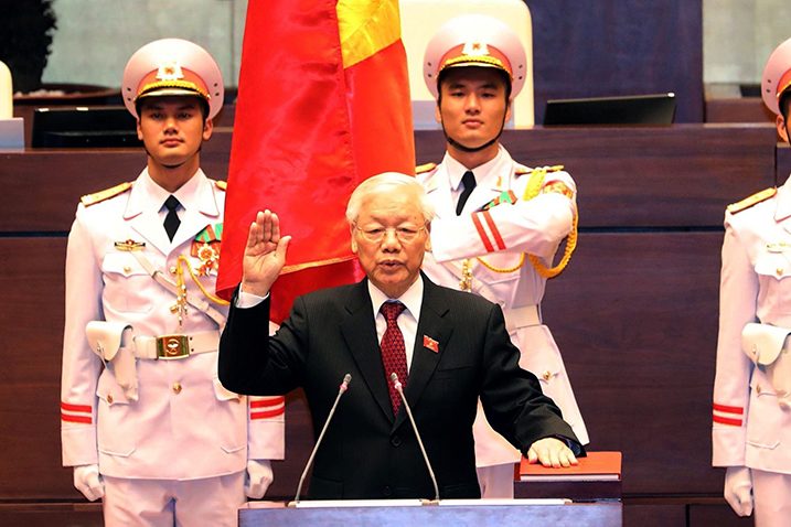 เวียดนามเลือกเหวียนฝูจ่อง