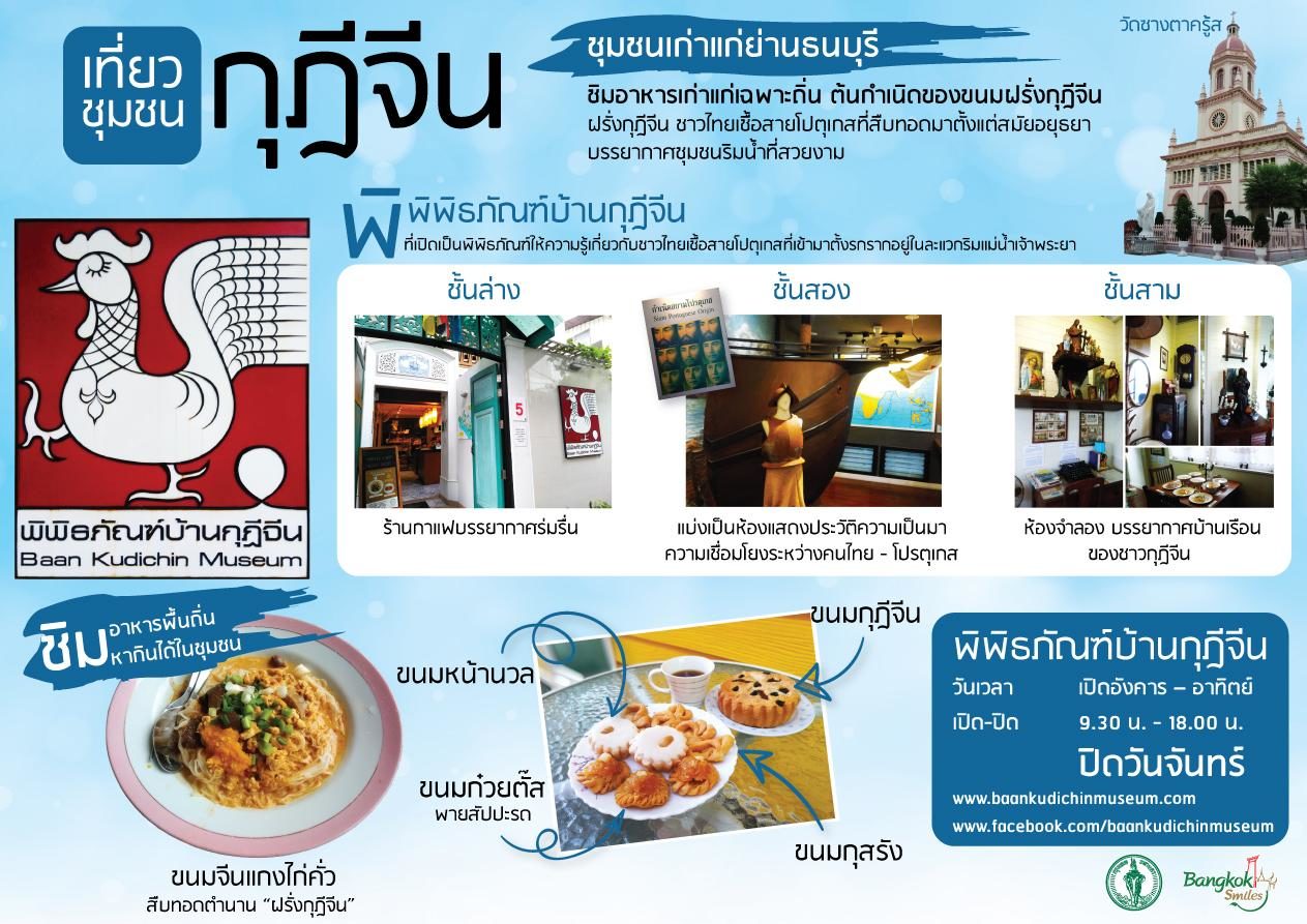 เที่ยวชุมชนเก่าแก่ฝั่งธนบุรี ชมพิพิธภัณฑ์บ้านกุฎีจีน ชิม ...