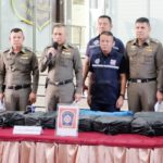 ‘บิ๊กอวบ’ แถลงจับใหญ่ ยาบ้าล้านเม็ด คนร้ายเผ่นจากตลาดไท ล่าจนมุมอยุธยา