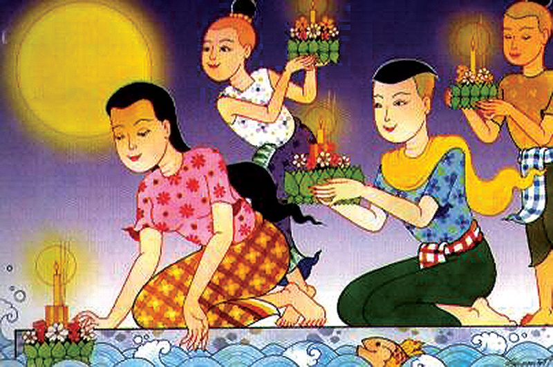 ลอยกระทง-นางนพมาศ