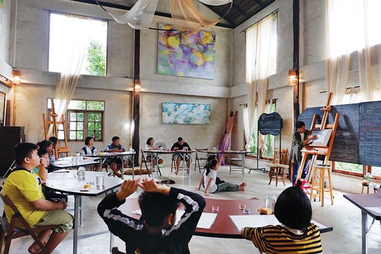 โรงเรียนในภูเขา ง่ายงามตามจริง
