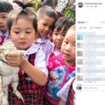 ความรู้นอกห้องเรียน! ทัศนศึกษาการเลี้ยง กบ โซเชียลกดเลิฟ หนูน้อยกับอ๊บตัวนี้