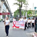 รพ.ตร.เดินรณรงค์วันเอดส์โลก ดึงเยาวชนร่วมต้าน-ลดจำนวนผู้ป่วย