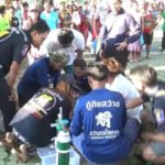 ปราณบุรี ทะเลคลั่ง! คลื่นดูดร่างหนุ่ม 18 ดับ เพื่อนอีก 4 หนีตายขึ้นฝั่ง (คลิป)