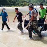 ภารกิจต้องรอด! กู้ชีวิตโลมาเจ็บ ว่ายมาเกยตื้นหาดในยาง-ภูเก็ตให้คนช่วย