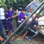 สงสัยรถไม่มีแรง! ถอยหลังร่วงเหวดอยอ่างขาง คนขับดับคาซาก