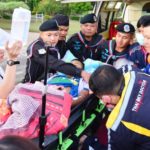 ด.ช.ป่วยหนักไอเป็นเลือด! กองกำลังนเรศวรส่ง‘ฮ.’ขึ้นฟ้าบินไปรับส่งร.พ.