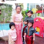 สีสันหนูน้อยนพมาศ เหล่าดาราจับทายาทตัวน้อย แต่งองค์ทรงเครื่องรับวันลอยกระทง