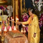 "สมเด็จพระเทพฯ" เสด็จฯ แทนพระองค์ ถวายผ้าพระกฐิน ณ วัดเบญจมบพิตร