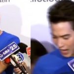 วงแตก แขกไม่ได้รับเชิญ โผล่กลางวงสัมภาษณ์ ขณะ เจมส์จิ เคลียร์ดราม่าเปิดตัวแฟนสาว(คลิป)