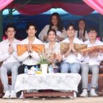 พุฒ ควง จุ๋ย ทำบุญกฐินหลังเริ่มต้นชีวิตคู่ โชว์หวาน-ดูแลหัวจรดเท้า