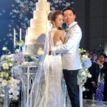 ทายาทมหาเศรษฐี ภัทร-จุ้มจิ้ม พิธีกรข่าว-ดาราสาว ฉลองแต่งอลังการ จ๊ะจ๋า ลุ้นชิงดอกไม้(คลิป)