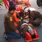 รถตู้ ทำระทึก!9 ชีวิตในรถหวิด กลับไม่ถึงบ้าน คนขับสาหัส อัดก็อปปี้คาพวงมาลัย