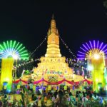 ทอดผ้าป่ากลางเมืองวัดมณีสถิตฯอุทัยธานี : สดหน้าพระ