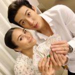 แต่งแล้วชีวิตดี๊ดี! พุฒ - จุ๋ย สามีภรรยาป้ายแดง โชว์ถูกหวยชุดใหญ่