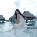 ระทึกกลางทะเล! มิ้นต์ ชาลิดา เจอกระเบนยักษ์โผล่จู่โจมเข้าใส่