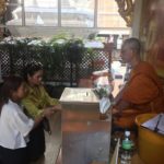 สาวเสิร์ฟ เดินสายทำบุญ เอาเงินทำขวัญโดนเสี่ยตบ บริจาคให้ รพ.