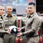 ‘บิ๊กอวบ’ มอบนโยบาย งานป้องกันปราบปราม พื้นที่บช.ภ.4 ก่อนแถลงจับ 1,731 คดี