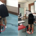 ได้หลักฐานคาหนังคาเขา อาจารย์หื่น แอบถ่ายใต้กระโปรง นศ.สาว รุมแฉพฤติกรรม