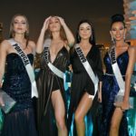 มิสยูนิเวิร์ส 2018 อวดโฉมชุดราตรีสวยแซ่บ ดินเนอร์ชมสีสันกรุงเทพฯ ยามค่ำคืน