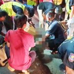 ผู้โดยสารระทึก! รถทัวร์มุ่งลงใต้ ชนคนพิการ เดินข้ามถนน ดับคาที่