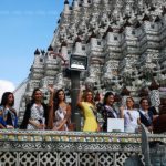 มิสยูนิเวิร์ส 2018 ล่องเรือชมวิว ริมฝั่งแม่น้ำเจ้าพระยา ดีใจแฟนๆมารอรับเยอะ
