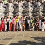 มิสยูนิเวิร์ส 2018 ล่องเรือชมวิว ริมฝั่งแม่น้ำเจ้าพระยา ดีใจแฟนๆมารอรับเยอะ
