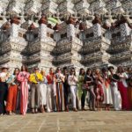 มิสยูนิเวิร์ส 2018 ล่องเรือชมวิว ริมฝั่งแม่น้ำเจ้าพระยา ดีใจแฟนๆมารอรับเยอะ