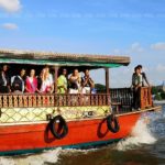 มิสยูนิเวิร์ส 2018 ล่องเรือชมวิว ริมฝั่งแม่น้ำเจ้าพระยา ดีใจแฟนๆมารอรับเยอะ