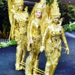 คนลาวปลื้ม งามหลาย ชุดสามกินรี คว้ารางวัลยอดเยี่ยมเวทีมิสยูนิเวิร์ส