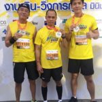 แพนเค้ก น้องนาย นำทีมเพื่อนดาราวิ่งการกุศล ก้าวด้วยธรรม เพื่อ 17 โรงพยาบาล