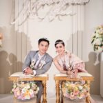 ขนมจีน กุลมาศ ควงแฟนไฮโซ เคน สารสาส วิวาห์ชื่นมื่น หลังดูใจมานาน 5 ปี