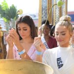 95 สาวงาม ผู้เข้าประกวด มิสยูนิเวิร์ส 2018 ชมวัดพระแก้ว ไหว้พระขอพร