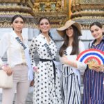 95 สาวงาม ผู้เข้าประกวด มิสยูนิเวิร์ส 2018 ชมวัดพระแก้ว ไหว้พระขอพร
