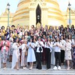 95 สาวงาม ผู้เข้าประกวด มิสยูนิเวิร์ส 2018 ชมวัดพระแก้ว ไหว้พระขอพร