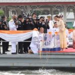 พระองค์ภา เสด็จทรงบำเพ็ญพระกุศลปล่อยพันธุ์ปลา เนื่องในวันคล้ายวันประสูติ