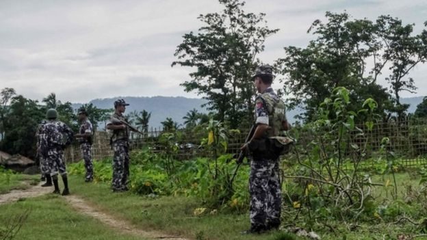ရခိုင် ပဋိပက္ခတွင်းက မောင်တောကရွာတွေထဲ လုံခြုံရေးယူထားသူ အစိုးရလက်နက်ကိုင်များ