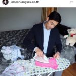 เจมส์ รับเห่อลูกสาวมาก เห็นหน้าครั้งแรกจะเป็นลม ตั้งชื่อแล้ว “อันโดรเมดา”