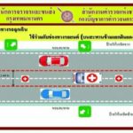 จะงงไหม? กทม.ตี เส้นจราจรสีแดง ช่องทางให้ รถฉุกเฉิน เผยวิธีหลบทาง
