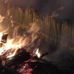 วัดที่ชัยนาทไม่นอน เผาข้าวหลาม 4,500 กระบอก แจกเป็นของขวัญปีใหม่