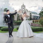 สุดอลังการ ส่อง 5 ชุดแต่งงาน กันต์-พลอย ปักเพชรวิบวับจัดเต็ม