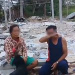 สุดเวทนา 2ผัวเมีย ถูกไล่ ไม่มีที่ไป นั่งดูกองซากปรักหักพัง หลังแพ้คดี บ้านโดนทุบทิ้ง