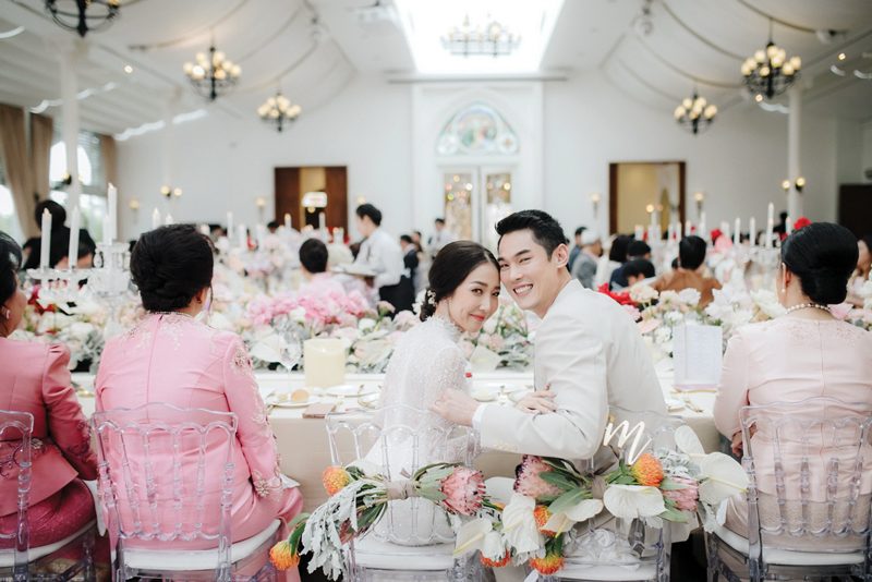 ‘กันต์-พลอย’วิวาห์แสนอบอุ่น