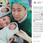 ดาราสาว บัว สโรชา คลอดลูกแฝด สามีเฮ เผยภาพแรกน่าเอ็นดู เหมือนพ่อหรือแม่ วายุ-วาตะ
