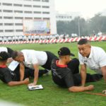 ผบ.ทบ. ตรวจเยี่ยมการทดสอบ ร่างกาย-ความรู้ ของกองพัน มุ่งสู่การเป็น "Strong army"