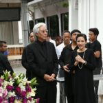 ‘อ้อม’สุดกลั้น ร่ำไห้ส่ง พ่อเปี๊ยก พิศาล คนบันเทิงร่วมอาลัย (ภาพชุด)