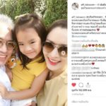 แอฟ ทักษอร เผยภาพน้องปีใหม่ กับวันพ่อปีนี้ น่ารักมาก ขอบคุณคุณพ่อสำหรับทุกอย่าง